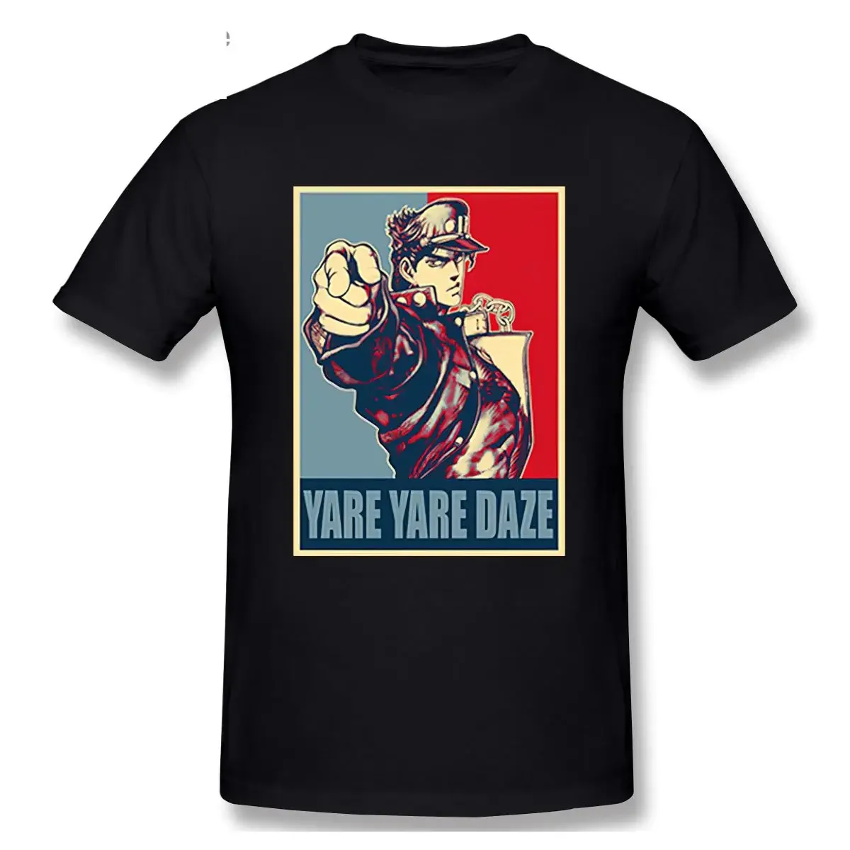 Yare Yare Daze Jojos Bizarre Adventure Vintage Joestar Joseph T Shirt Sale Cotton Pop Boy Cotton Men Shirts Anime Shirt