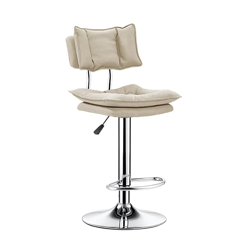 Banco de bar com estrutura de metal Banquetas de bar acessíveis e duráveis para o seu espaço