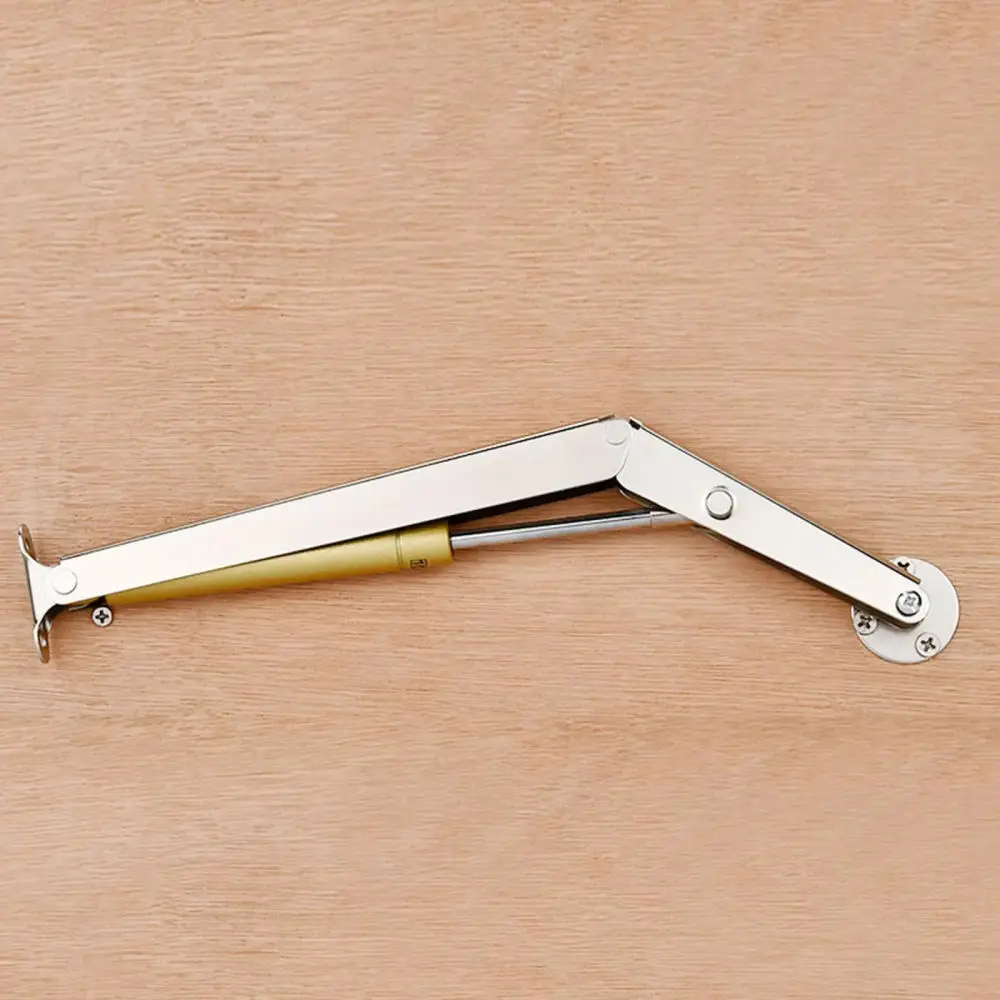 Furniture Gas Spring Support For Tatami Bed Upward Opening Cabinet Door Soft Close Hydraulic Stay Hardware Steel Damper