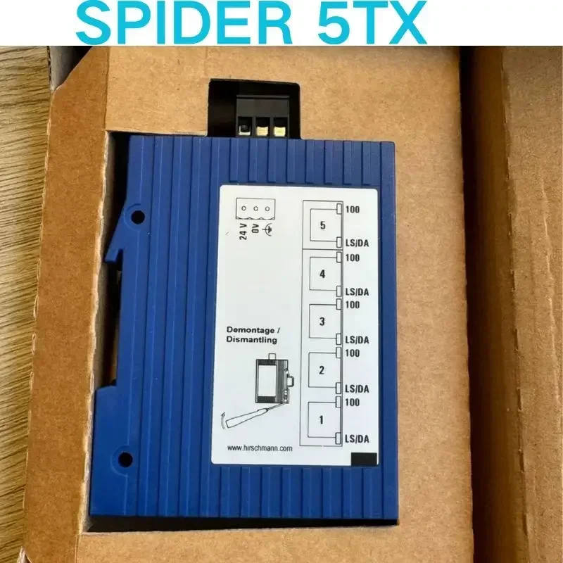 Brand-new   Hirschmann SPIDER 5TX Industrial Switch