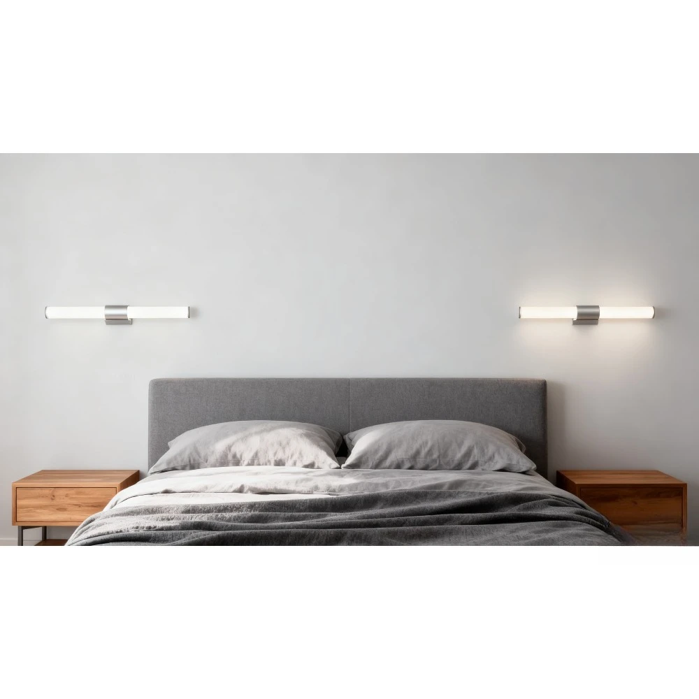 Joyinled Moderna LED Specchio Luce Striscia Acrilico Bagno Vanity Illuminazione con Lampada Bianca Fredda Comò Camera da Letto Lampada da Parete per Interni