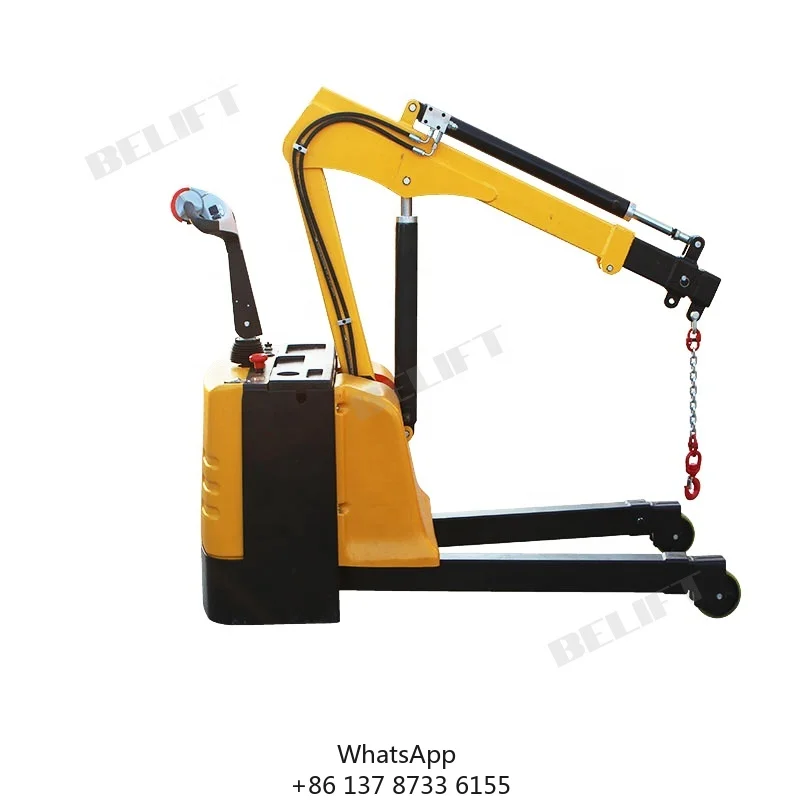 

Electric Powered Crane Used In Workshop Or Tight Space 3.5 M Lifting Height Crane Equipment For Lifting And Moving Material