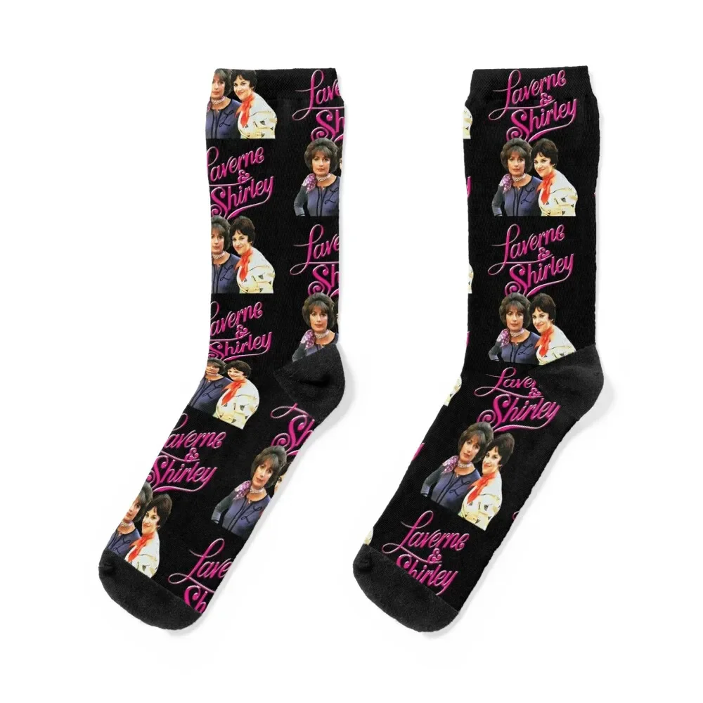 

OUR WAY THROWBACK LAVERNE AND SHIRLEY TRIBUTE Socks warm winter cute Mens Socks Women's