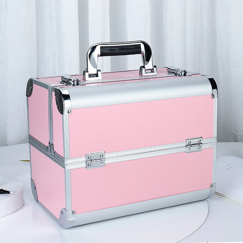 

New Make Up Storage Box Cute Cosmetic Makeup Organizer Jewelry Box Women Organizer for Cosmetics Make Up Boxes Bag Suitcase