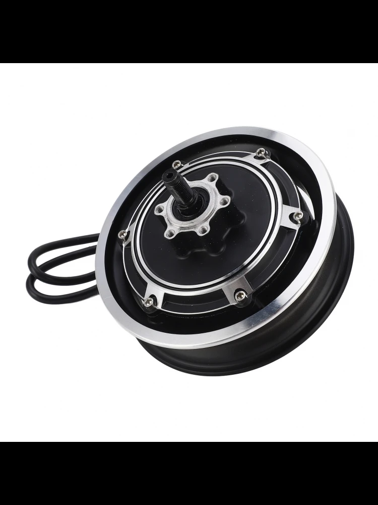 AliExpress NONE Electric Scooter Hub Motor 48V 1000W Electric Bike Brushless Disc Brake Hub Motor for 10 Inch Outer Tire 1000W Hub Motor