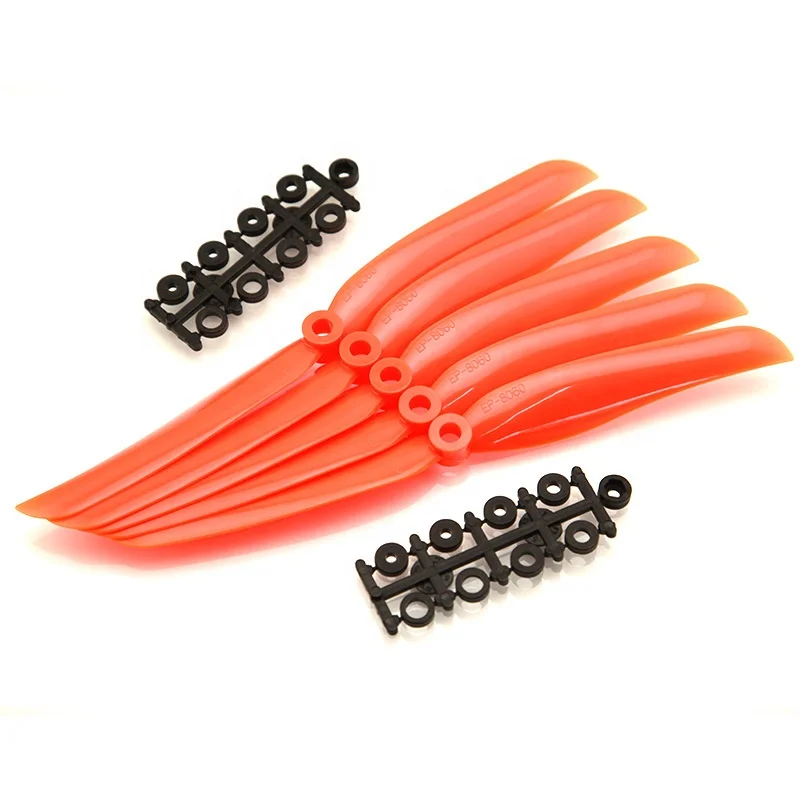 10 PCSDirect Drive Plastic Propellers 5030 6035 7035 8040 8060 9050 1060 1160 for RC Models Airplane with 6mm Diameter Washers