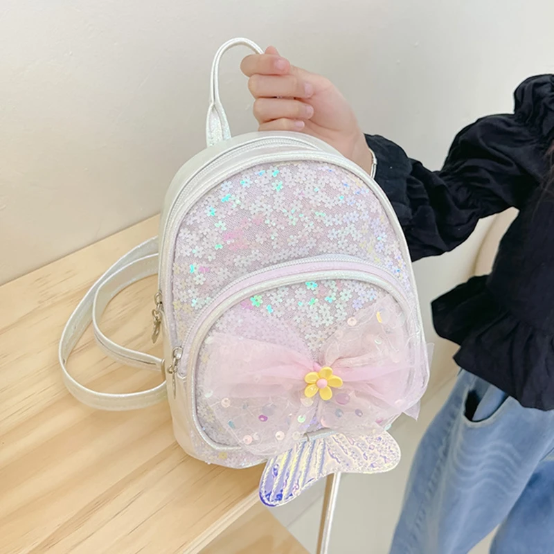 

Princess Girls School Bags Mermaid Sequin Backpacks Fashion Shiny Shoulder Purse Girls Kawaii Mochila Shiny Sequins Rucksack