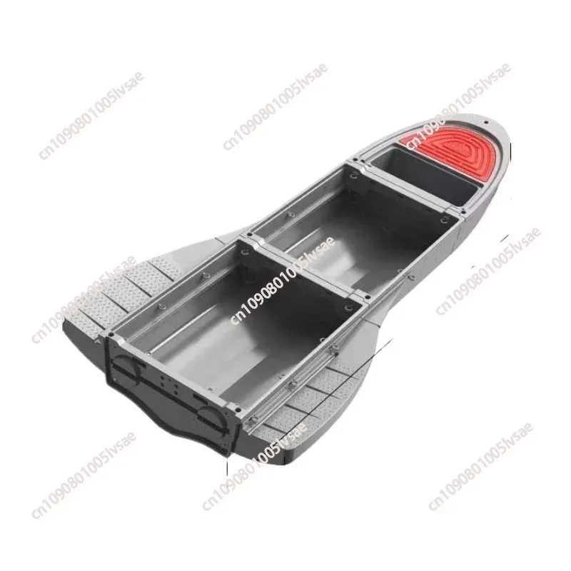 

double-layer high-density polyethylene plastic fishing boat fishing small folding polyethylene boat