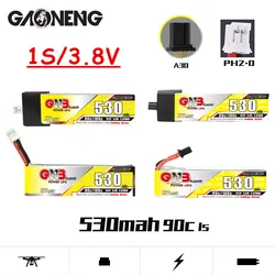 Batteria Lipo originale 1S GNB 3.8V 530mAh 90C/180C per elicottero RC Quadcopter FPV Racing Drone con pezzi di ricambio spina PH2.0/A30