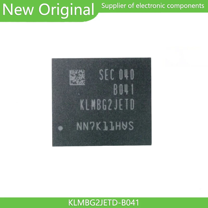 

1PCS KLMBG2JETD-B041 BGA153 package EMMC 5.1 version storage flash memory brand new original