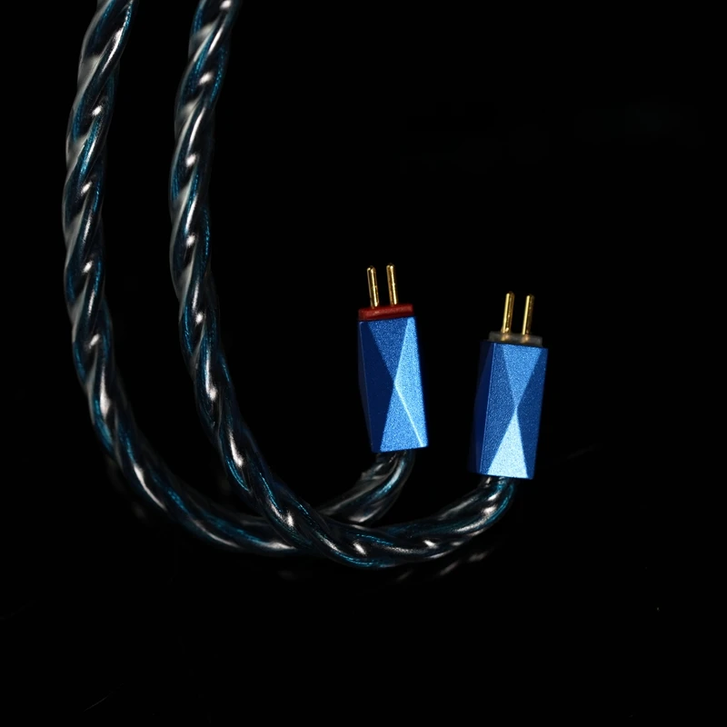 IEMケーブル ST-Zero(3) 2Pin/3.5mm3極/青 Culemi-03 IEM ケーブル 2.5/3.5/4.4 バランス MMCX/2PIN/デュアル