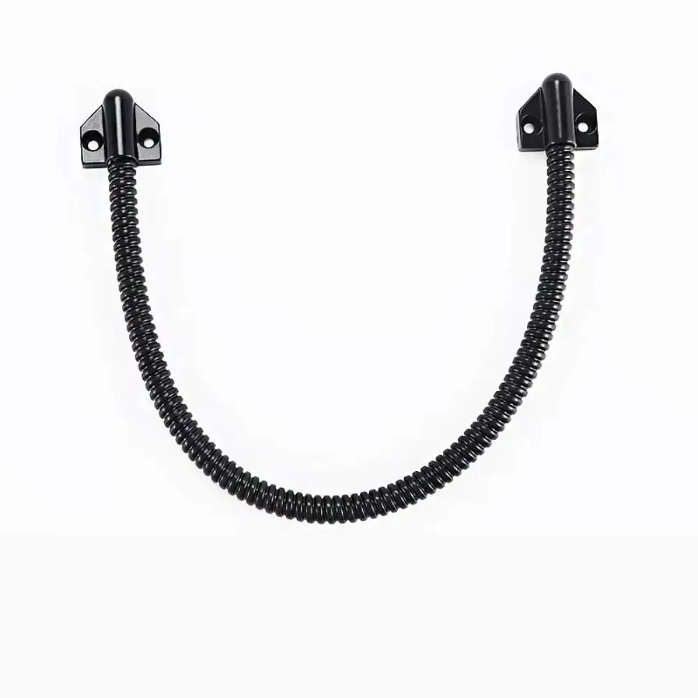 Stainless Steel Access Control Cable Metal Head Anti-pinch Door Loop Flexible Zinc Alloy Head Armored Cable Indoor Use