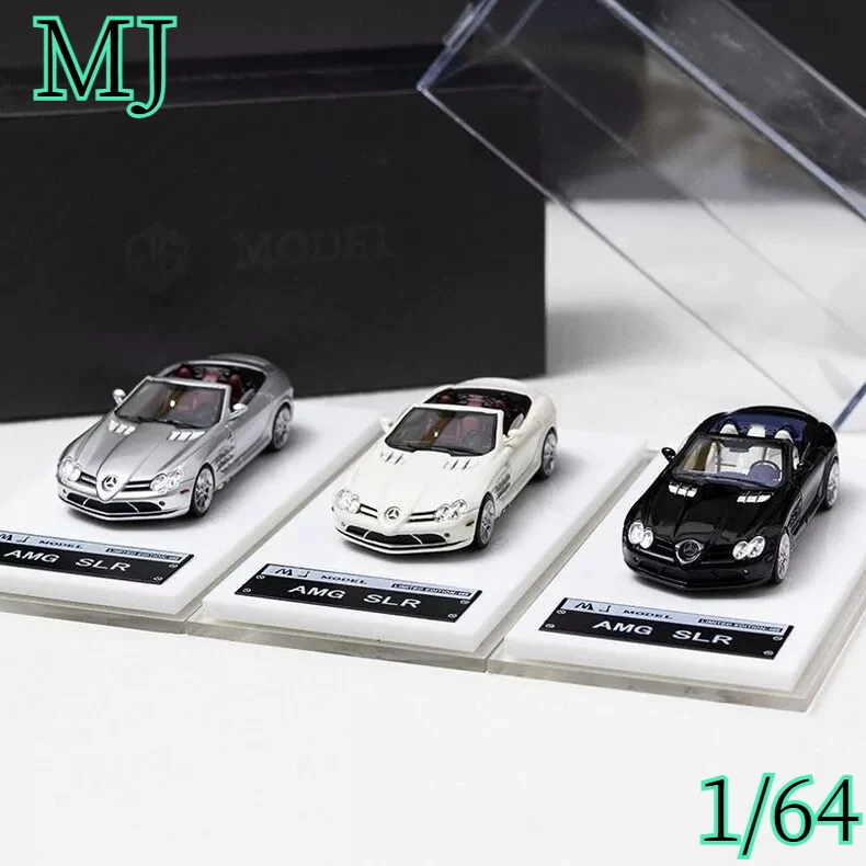 Реплика спортивного автомобиля MJ1/64 из смолы, двухдверный кабриолет, масштаб 1:64 - коллекционная модель - статуэтка для взрослых - подарок для мальчика