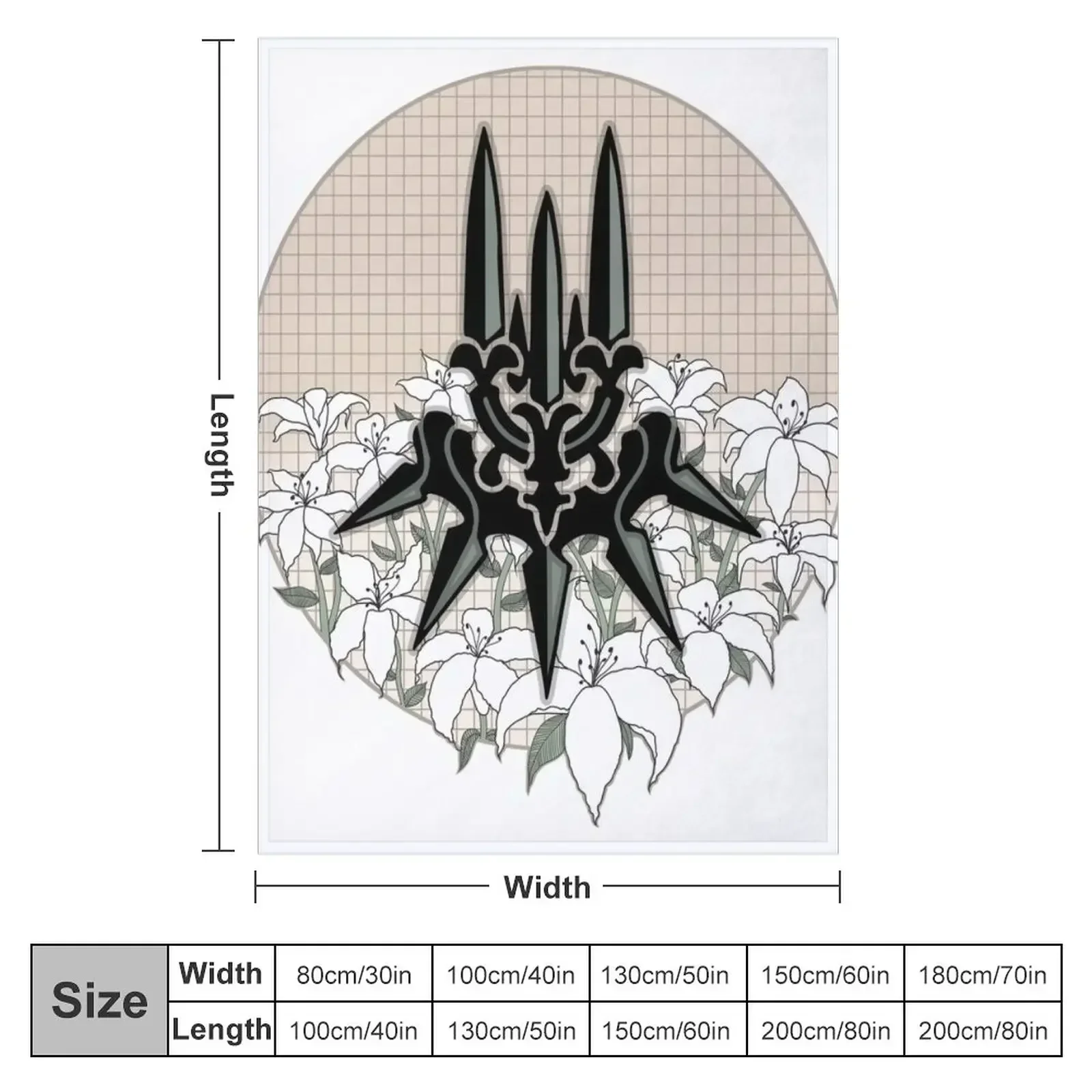 Yorha with Lunar Tears Throw Blanket Flannel Sofa Quilt wednesday Blankets