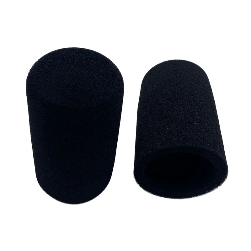 2Pcs Windscreen for Shure SM7B Microphone Pop Filter Cover Noise Reduction Sponge Foam Replacement for SM7B Mic