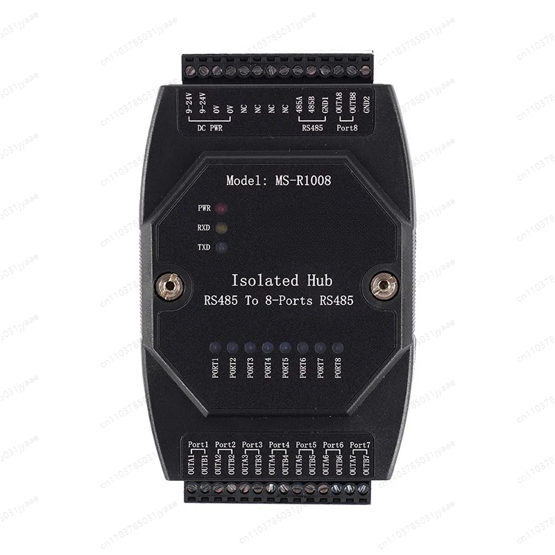 

485 Hub Repeater Splitter 485Hub Модуль изоляции сигнала Промышленный класс 485 Коммуникационный концентратор