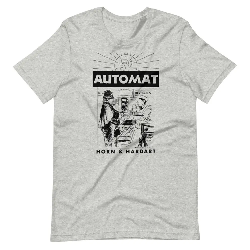 Horn & Hardart Automats Vintage Style Tee Shirt Short-Sleeve Unisex T-Shirt