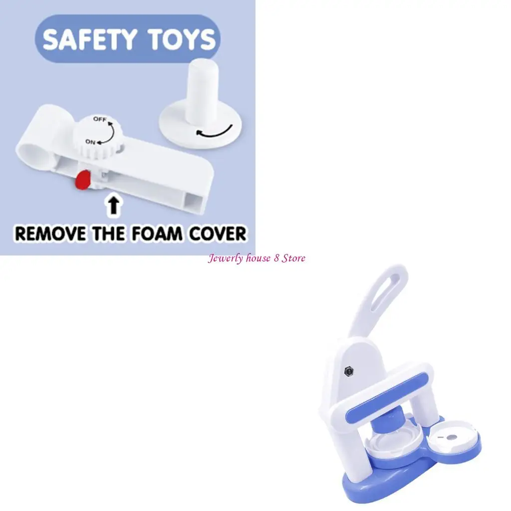 

Многоцелевой пресс для крафта для детей, режущий инструмент, 48 шт., аксессуары, безопасный дизайн, набор для изготовления