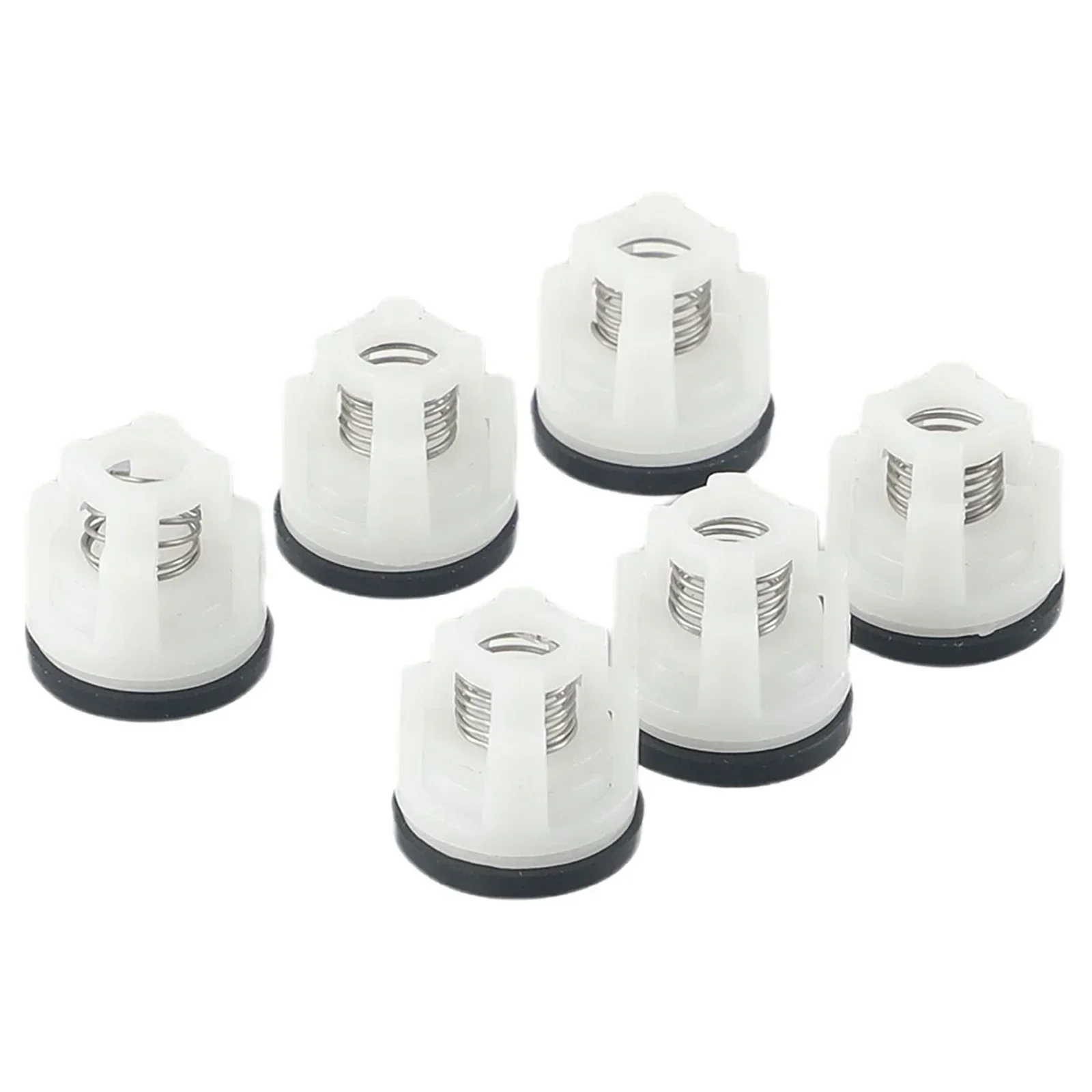 

6pcs High Pressure Washer Check Valve Cleaning Pump Head Inlet Outlet Valve Repair Parts For 280/380 Aluminum Pump Head