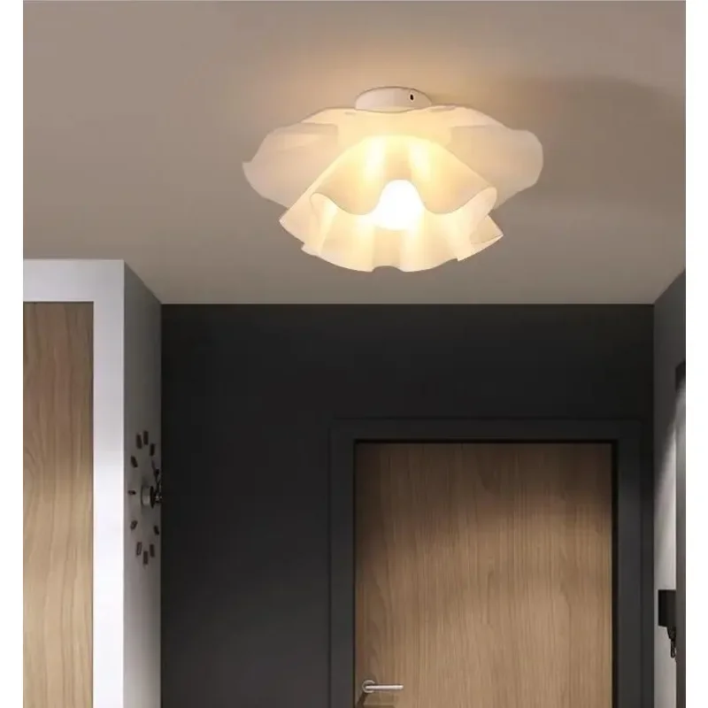 Nordic Modern Children's Room Men's and Girls' Bedroom  Flower Ceiling Lamp