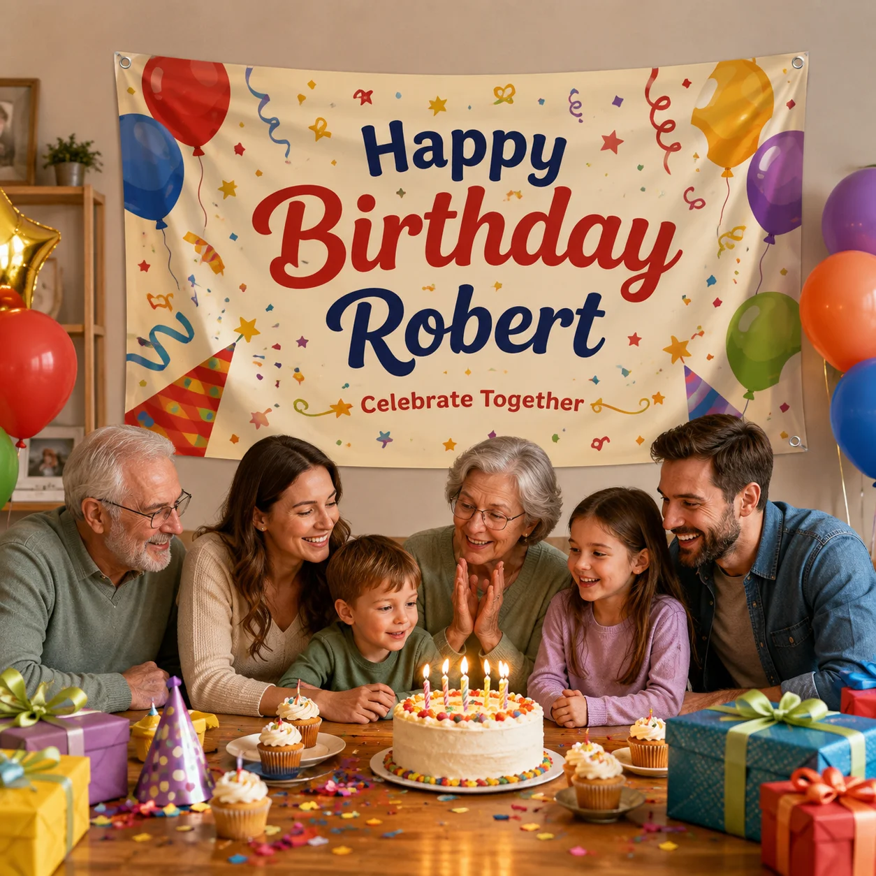 Custom Birthday Backdrop Perso - Desk Setup Background review and price