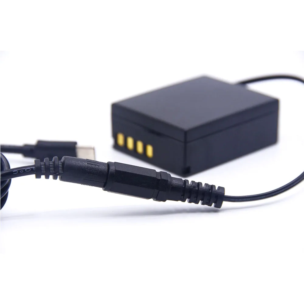 USB Type C Power Cable BLH-1 Dummy Battery PS-BLH-1 DC Coupler for Olympus EM1 MARK II EM1-2 EM-1 Mark-2 Camera