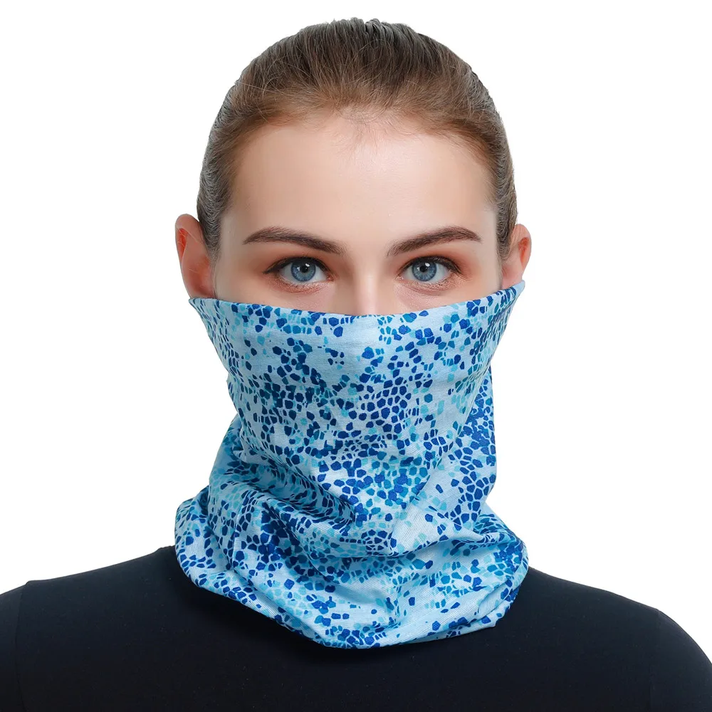 2024 New Fashion Magic Seamless Bandanas For Women Men Multifunctional Headband Sport Mask Balaclava Flower Neck Scarf Skull