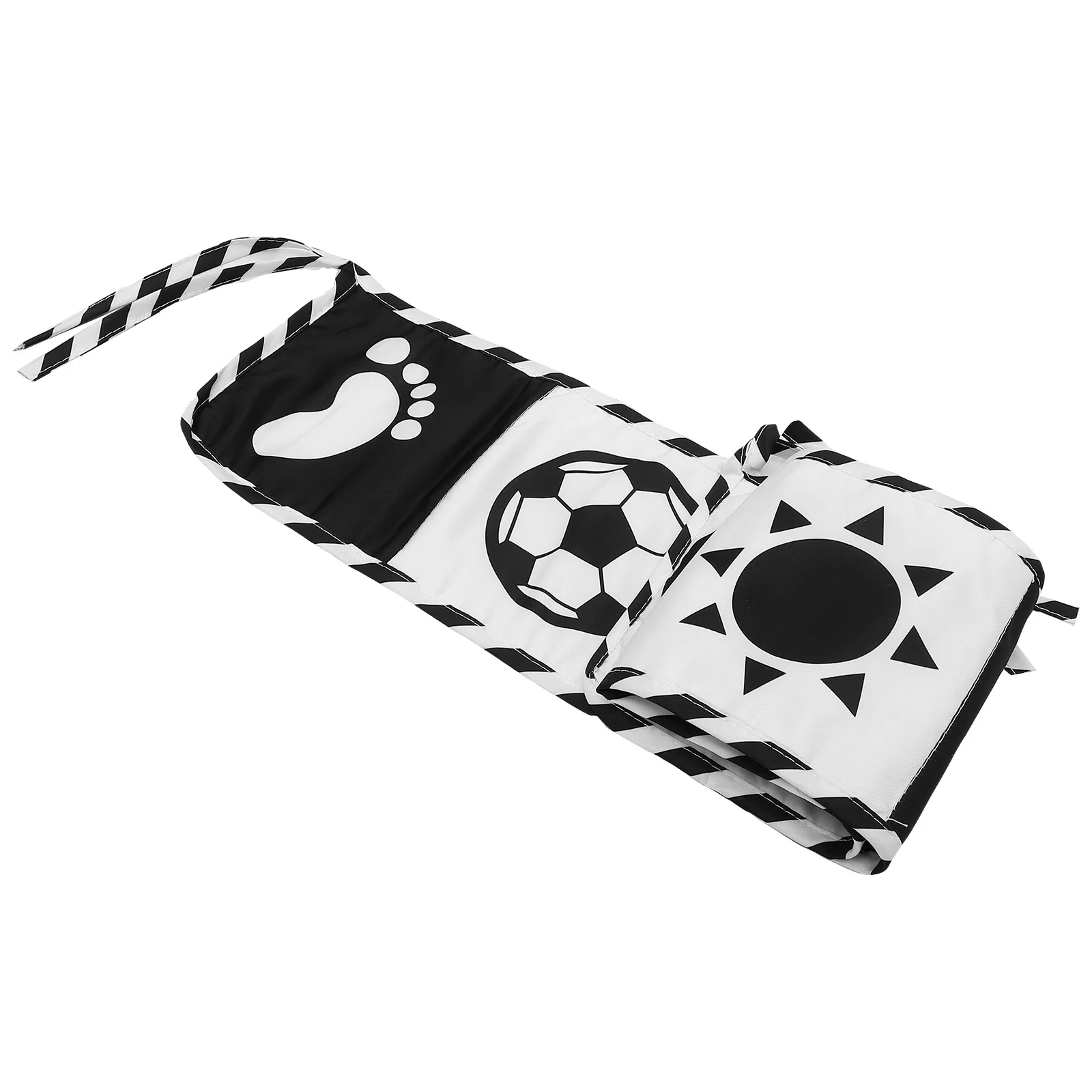 หนังสือผ้า 3 มิติสำหรับทารก หนังสือพัฒนาการทางประสาทสัมผัสสำหรับเด็กเล็ก หนังสือการศึกษาปฐมวัย วัสดุทนทานต่อการฉีกขาดสำหรับเด็กแรกเกิด