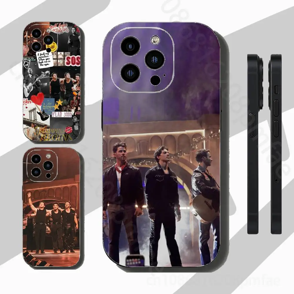 

J-Jonas Brothers Band Phone Case For iPhone 17,16,15,14,13,12,11 Pro,Max,Plus,X,XS,XR,SE,Mini