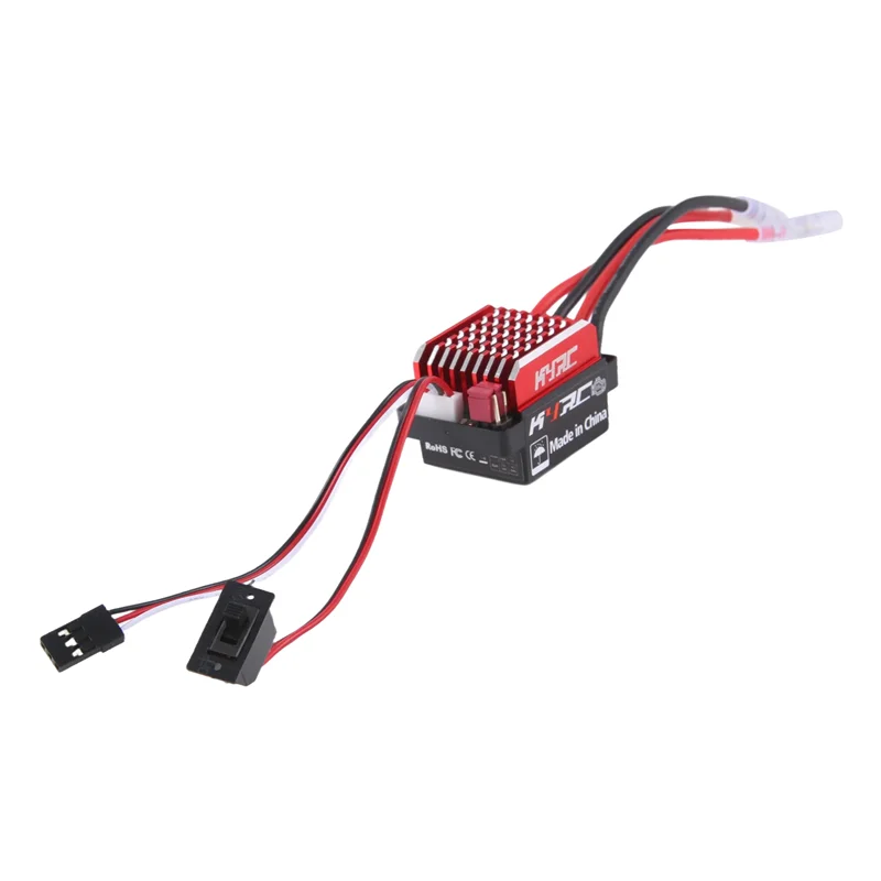 Contrôleur de vitesse ESC brossé étanche AS96-1060 60A, frein avant et frein arrière pour chenille axiale 1/10 RC Scx10 Trx4