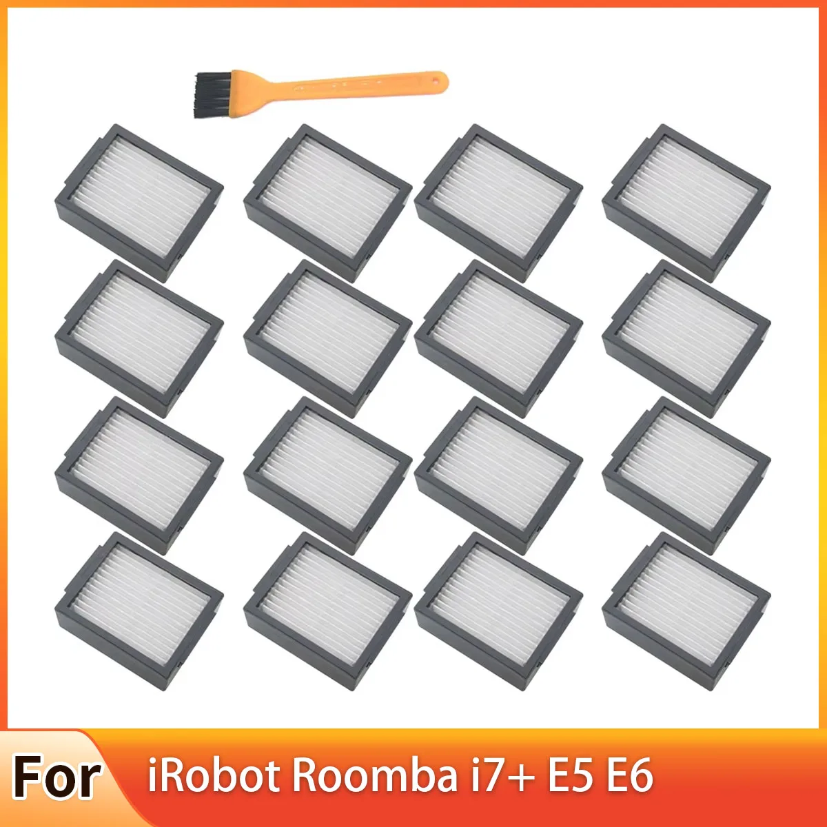 Thay Thế Bộ Lọc Hepa Lọc Cho I7 IRobot Roomba I7 + E5 E6 Hút Bộ Dụng Cụ Lọc Hepa Phụ Kiện