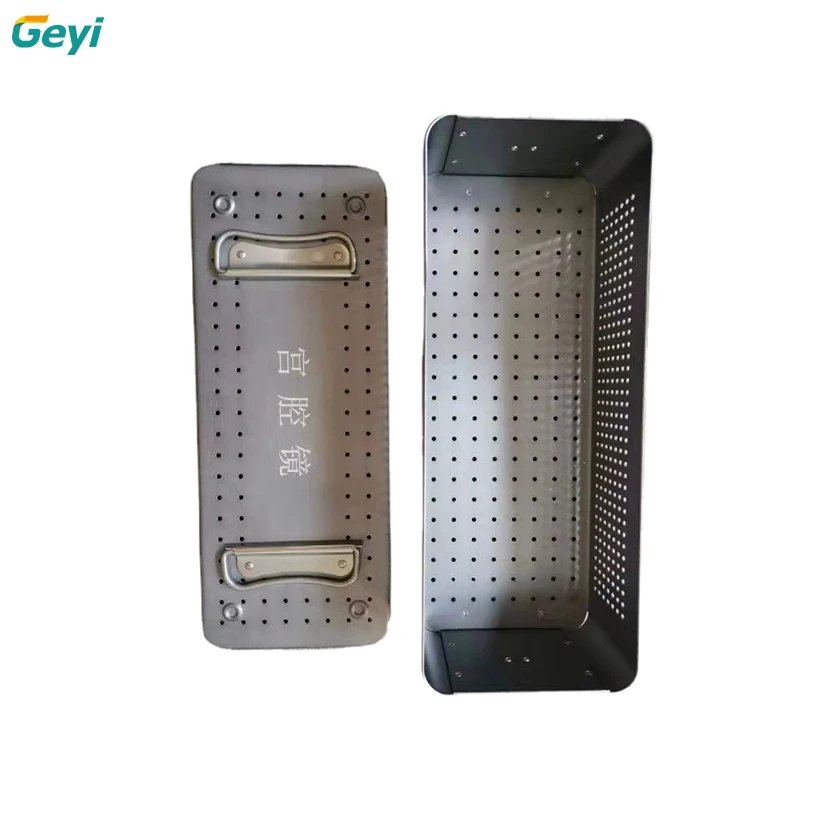 Steel Sterilization Box Laparoscopy Training Box From