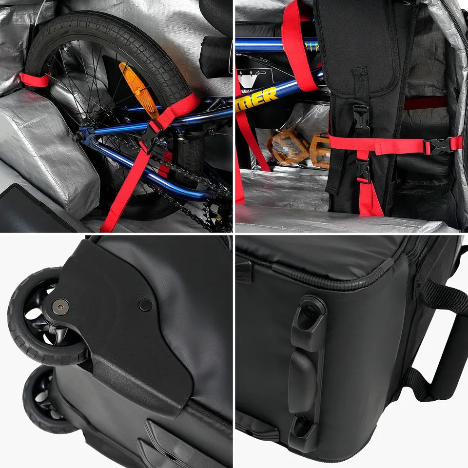 NOOYAH Bike Travel Bag for BMX Professional Bicycle Motocross
