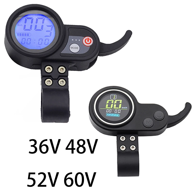 Per JP Display 36V-60V Motor Brushless Controller Display LCD Thumb Throttle per FLJ T11 T113 Scooter elettrico