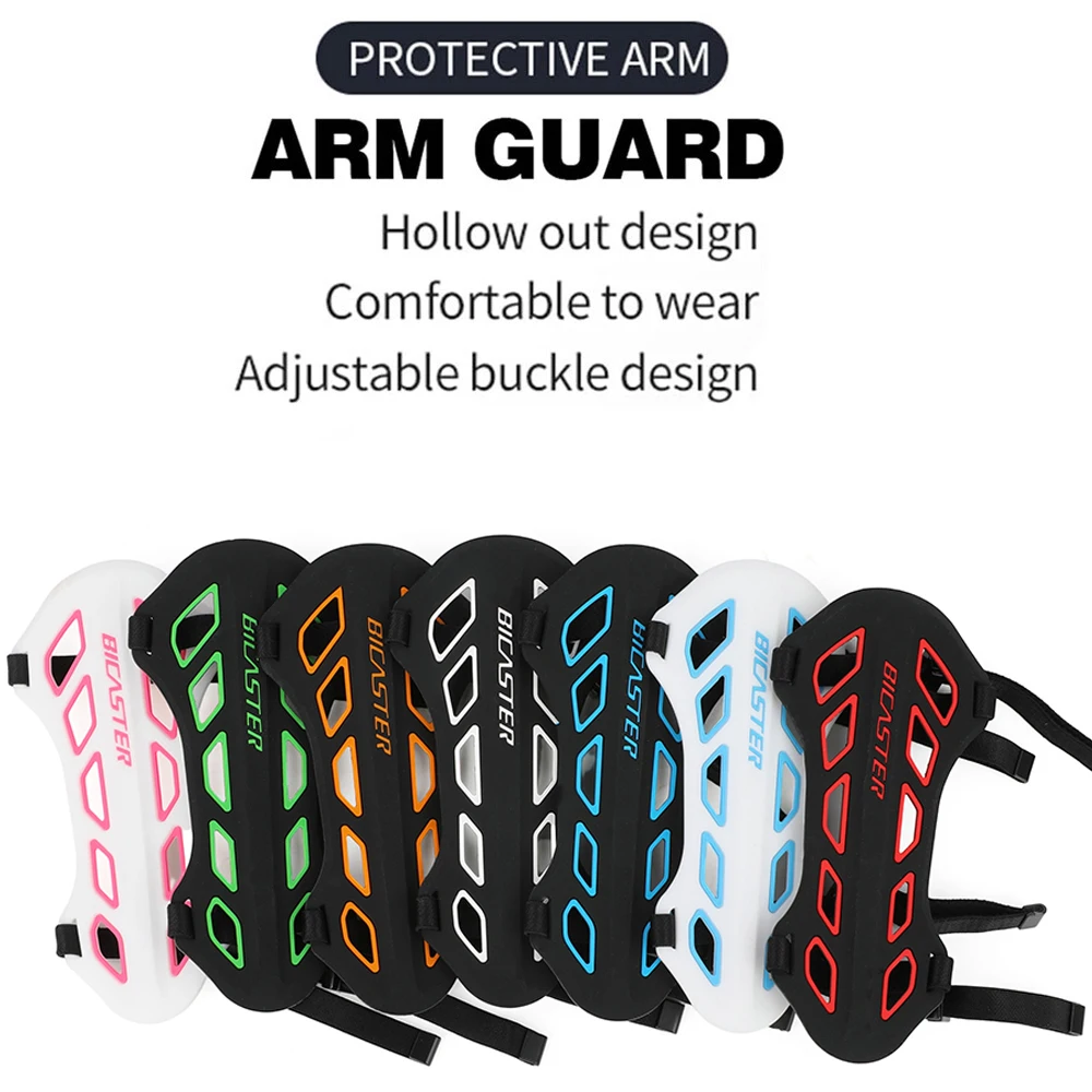 Archery Arm Guard Bow Soft Silicone Arm Protective Adjustable Strap Longbow Recurve Bow Compound Bow Outdoor Shooting Hunting