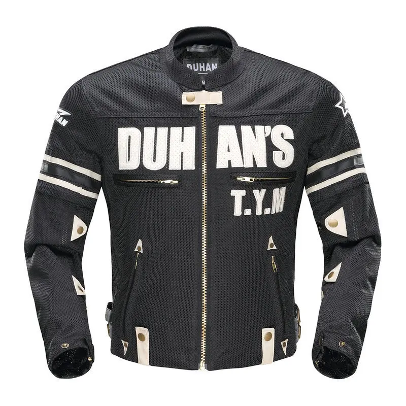 

Motorcross Racing Suit Men Off-road Motorcycle Jacket Armor Protector Antifall Summer Motorbike Mesh Riding Clothes ChaquetaMoto