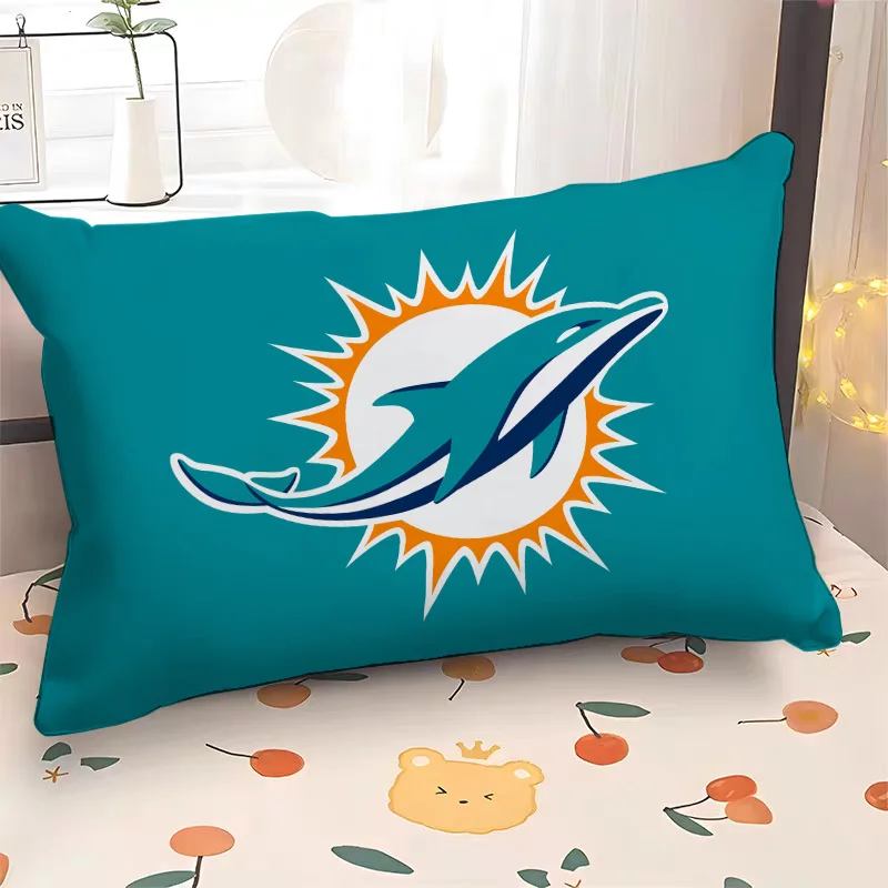 Sleeping Pillows Pillow Cover Miami DolphinS Throw Pillow Covers 40x60 Decorative Sofa Cushions Pillowcase 50x70cm Cases Cushion