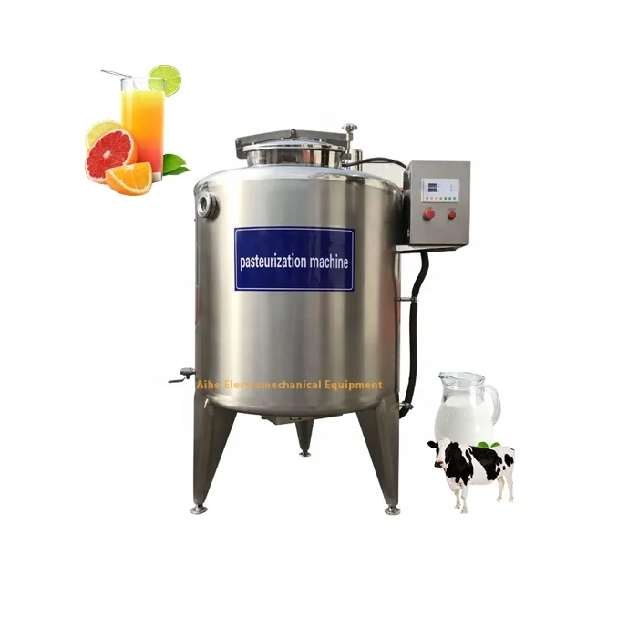 Small Milk Pasteurizer And Homogenizer yogurt Pasteurization Machine