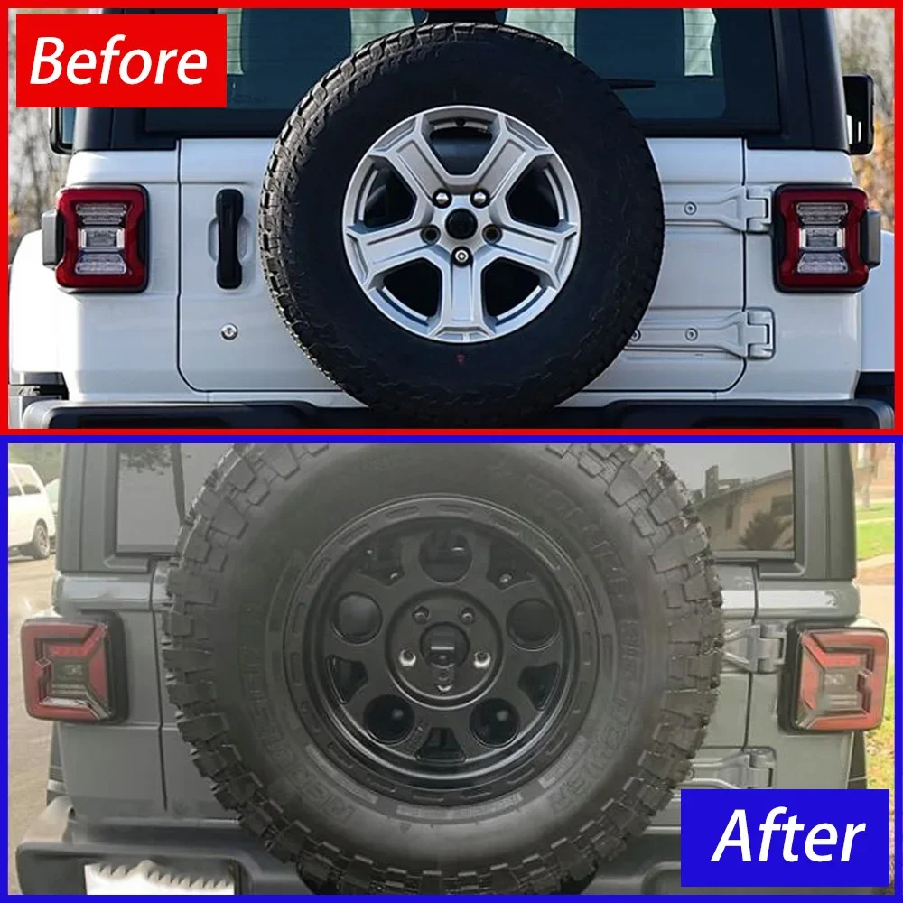 

Для Jeep Wrangler 2018-2024 автоматический задний фонарь в сборе, обновленный мигающий свет, новый стиль, светодиодный поворотник, автомобильные аксессуары, инструмент