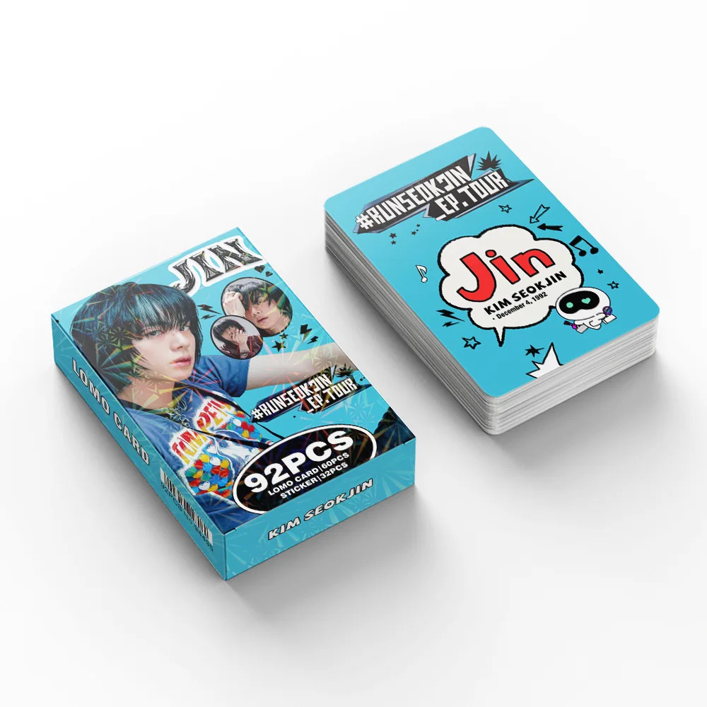 92 small card albums, peripheral photo cards, single person stickers, double-sided LOMO cards, star cards, collection