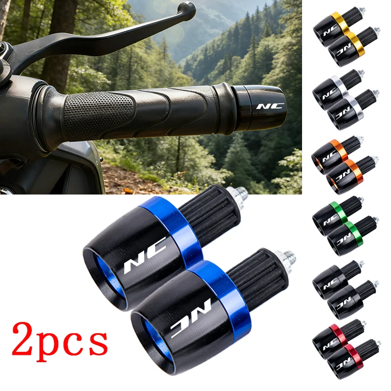 

7/8"22MM For HONDA NC750X NC750S NC700X NC700S NC750 NC700 NC 700 750 S/X Motorcycle Handlebar Grips Handle Bar Cap End Plugs