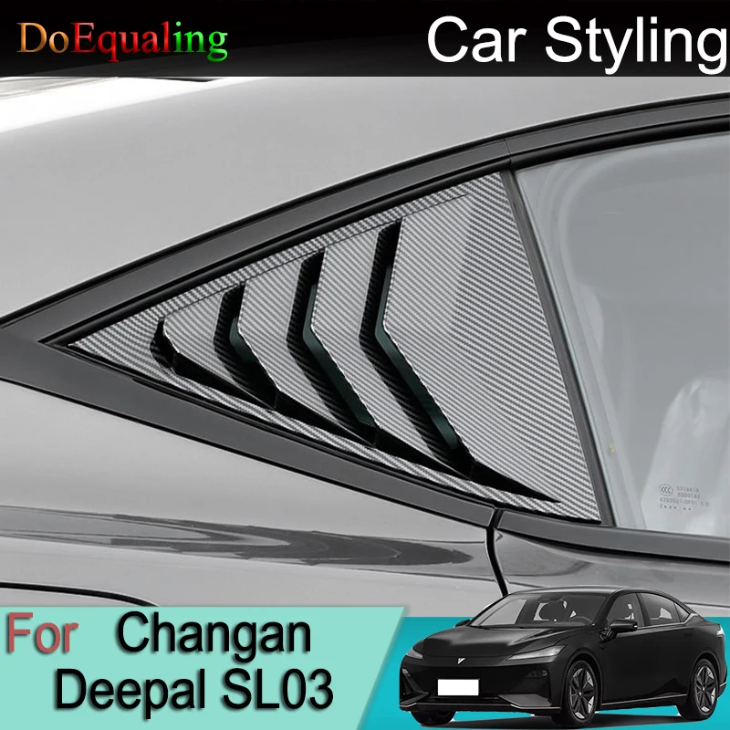 For Changan Deepal Shenlan Sl03 2023 Rear Triangular Blinds Modified Window Air Outlet Body Exterior Interior Accesorios 2024