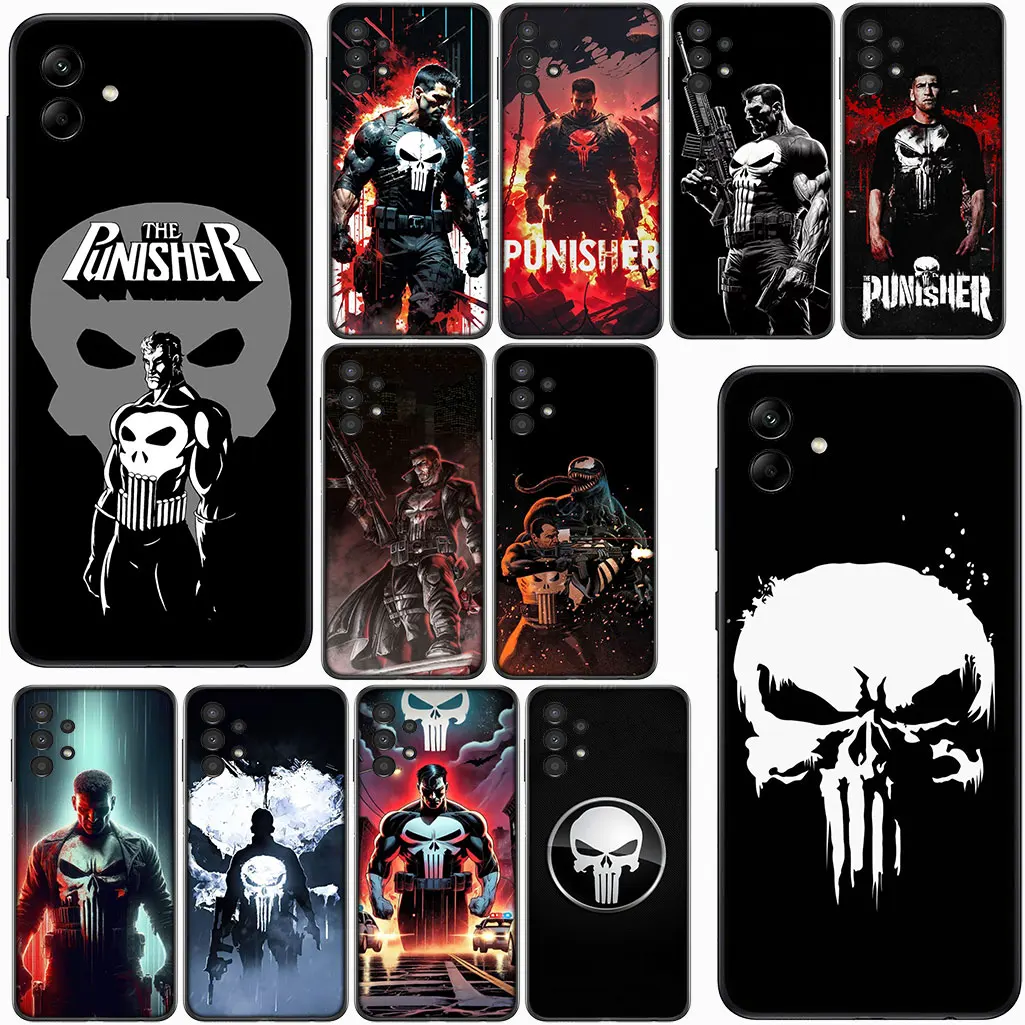 Мягкий чехол The Marvel Punisher Skull Case для Huawei P30 P20 Mate 20 Pro P10 Lite Y6P Y7A Y8S Y7 Y9 Prime 2019 Чехол для телефона