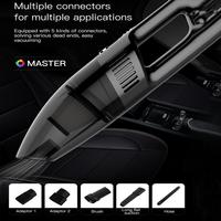 Car Handheld Vacuum Cleaner 8000pa Powerful Cyclone Suction Cordless Portable Rechargeable Vacuum Cleaner for Car Home Pet Hair