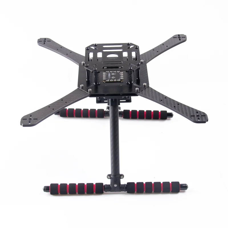 Flyroun Q380/Q350 quadrotor multi axis 8/9/10 inch UAV frame carbon fiber center board open source frame fall resistant racing