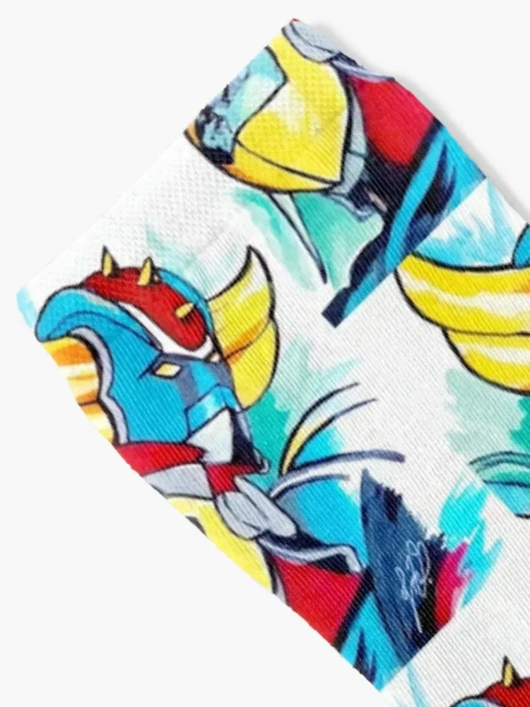 Grendizer and Actarus Socks New year's anti-slip cute gifts Woman Socks Men's