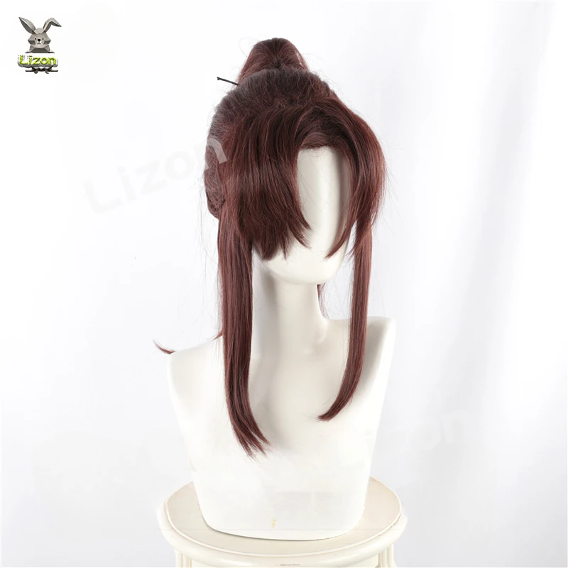 Sailor Jupiter Kino Makoto 60cm długie Anime peruki do cosplay włókno żaroodporne włosy syntetyczne + czapka z peruką — zdjęcie 4