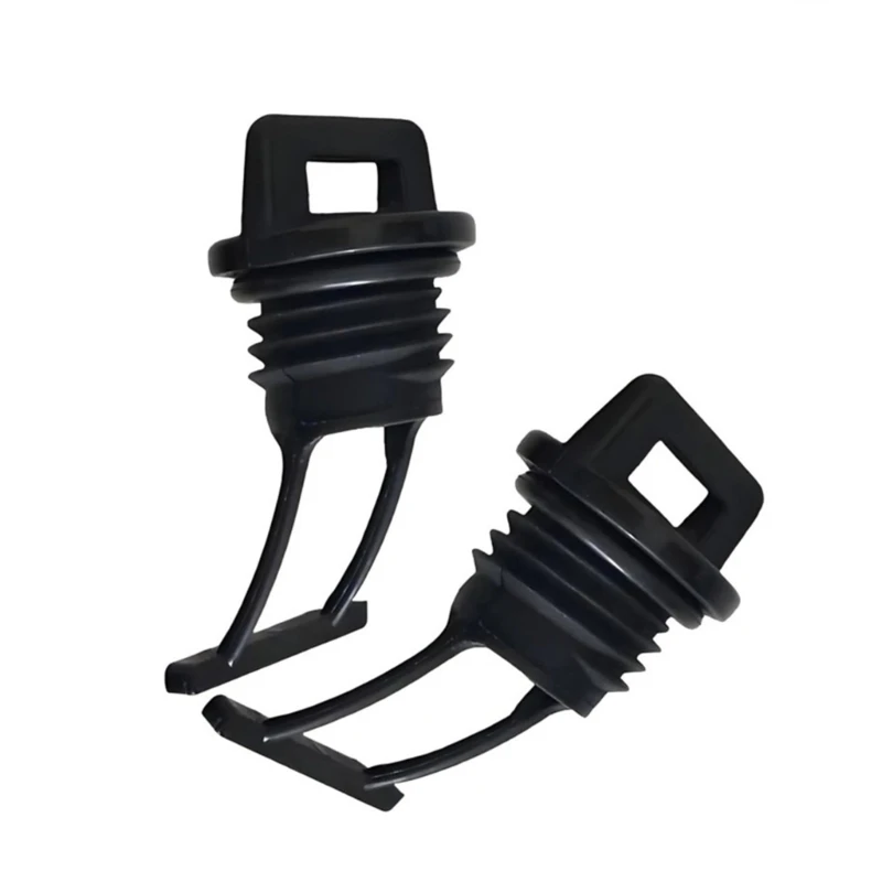 

A2BF Rubber Marine Scupper Plugs Drain Holes Stopper Bungs For Kayak Canoe Boat Kayak Water Stopper Hollow Plug
