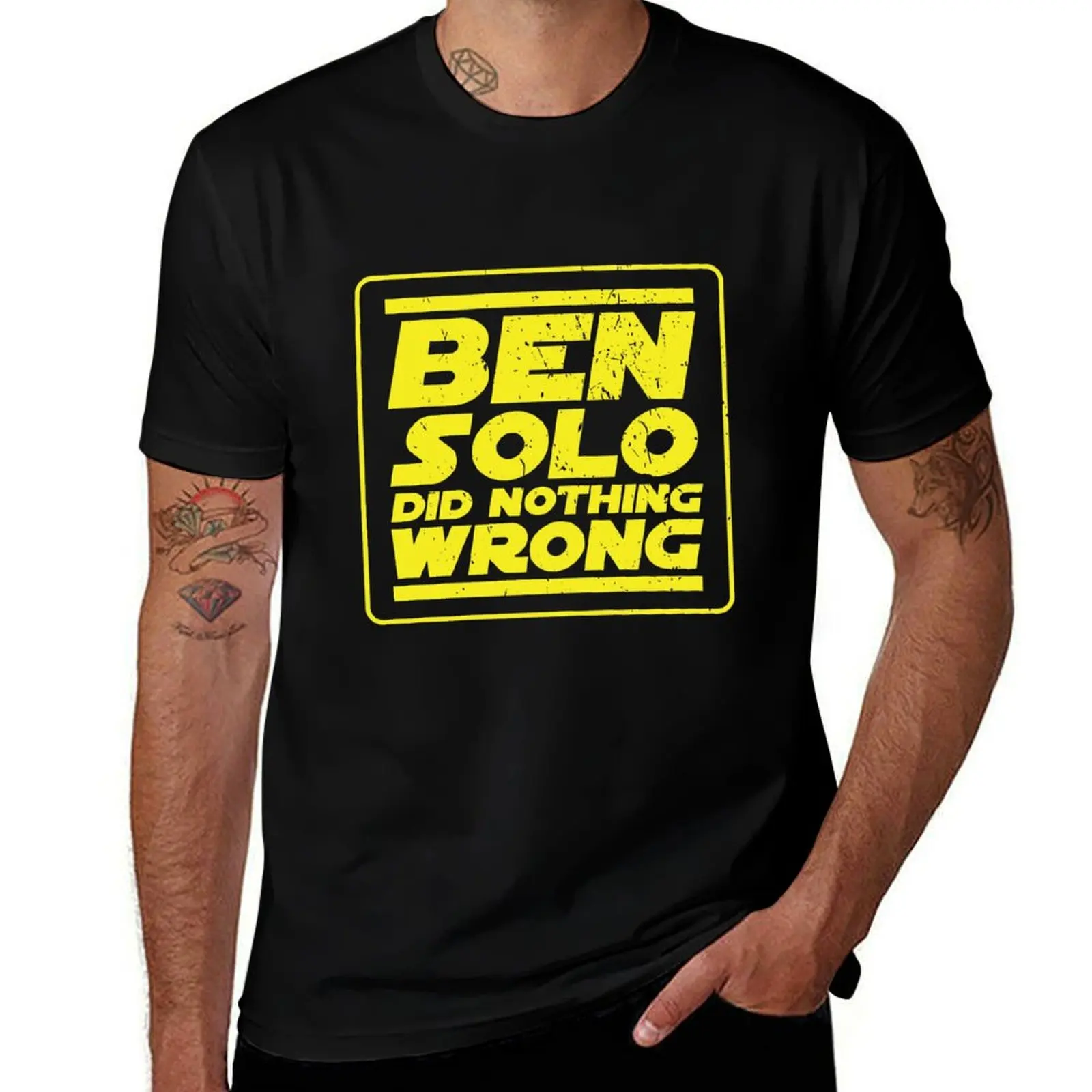 Ben Solo Did Nothing Wrong T-Shirt Lightweight Running Sports T-Shirt