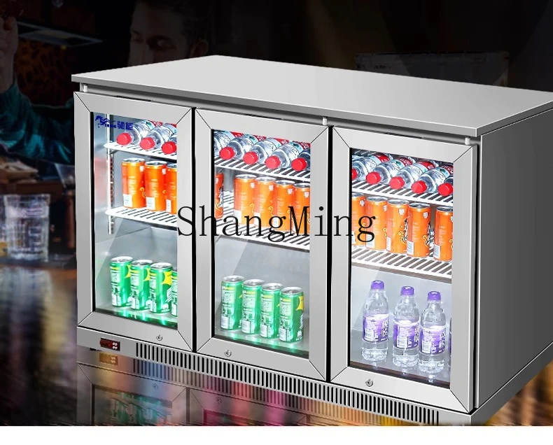 ZYY bancone bar commerciale incorporato piccolo frigorifero vetrina refrigerata per la conservazione della freschezza a temperatura costante